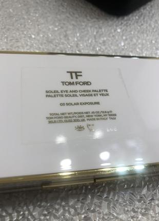 Палетка для лица tom ford spring 2017 - solar exposure palette4 фото