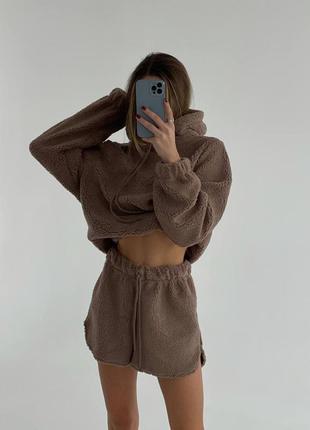 М’яка та затишна піжамка, фото реал хутро тедді