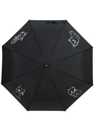 Парасолька складна parachase 3099-3-01 повний автомат чорний