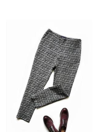 Marks & spencer узкие жаккардовые брюки marks & spencer.