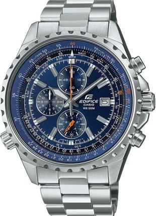 Часы casio ef-527d-2avuef edifice. серебристый