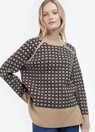 Роскошный шерстяной свитер barbour