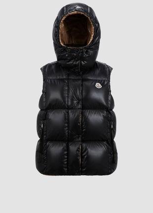 Пуховик жилет в стилі moncler