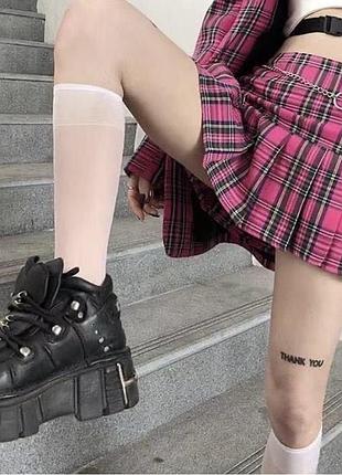 Чоботи чорні масивні унісекс під стиль new york готика гранж теплі