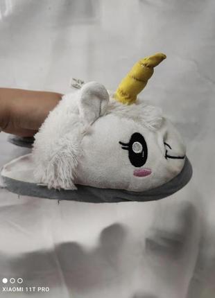 Капці єдиноріг дівчачі