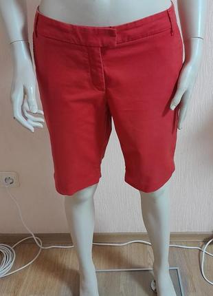 Стильные женские шорты красного цвета tommy hilfiger chino made in turkey, 💯 оригинал