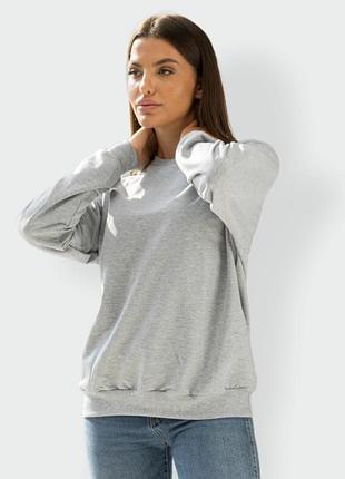 Базовий  сірий світшот унісекс