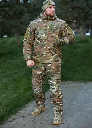 Тактический зимний костюм f-3 lvl 7 multicam phantom" 100gr