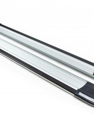 Бокові пороги peugeot 2008 2013-2019 rainbow erkul