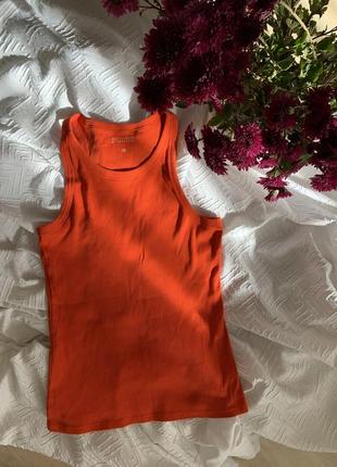 Майка в рубчик l-xl