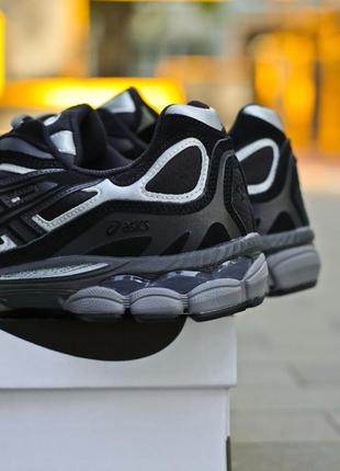 Кроссовки asics gel-nyc black/silver gore-tex5 фото