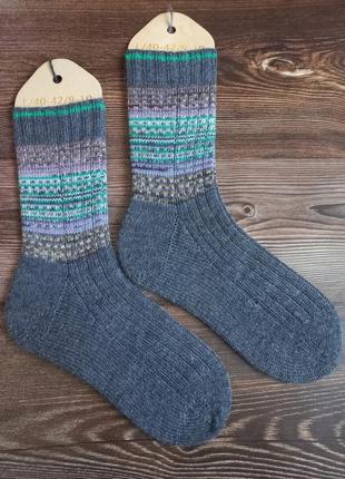 Носки вязаные handmade