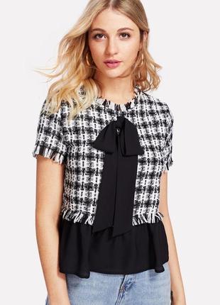 Блуза в стилі old money