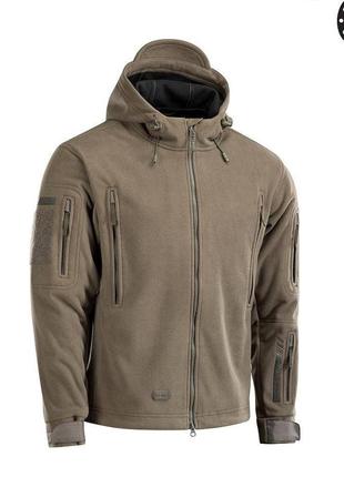 M-tac куртка флисовая windblock division dark olive