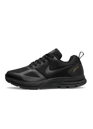 Женские кроссовки nike flykit racer w gore-tex black | водонепроницаемые