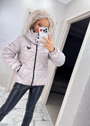 Куртка прада prada евро зима