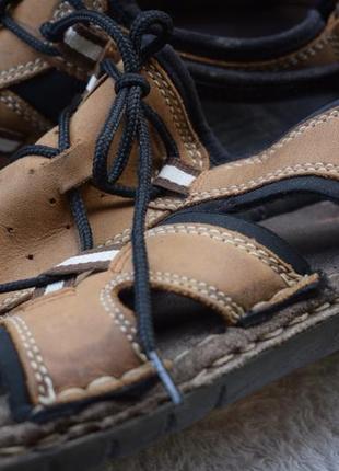 Шкіряні трекінгові босоніжки сандалії мокасини marks &amp; spencer uk 10 р. 43/44 28,59 фото