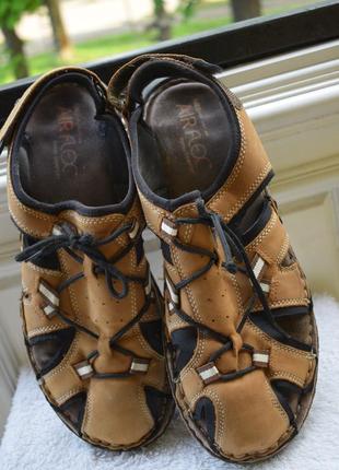 Шкіряні трекінгові босоніжки сандалії мокасини marks &amp; spencer uk 10 р. 43/44 28,56 фото