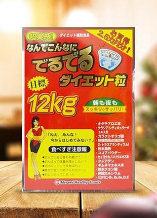 Мінус 12 кг minami healthy foods японський рослинний комплекс для швидкого схуднення на 75 дн