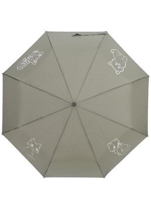 Парасолька складна parachase 3099-3-03 повний автомат сірий