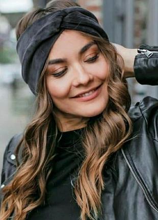 Теплая повязка на голову