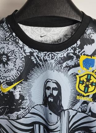 Футбольна форма збірної бразилії з ісусом special edition сезон 2024/25.