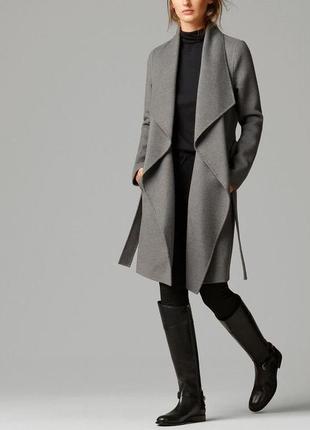Пальто вовна кашемір massimo dutti