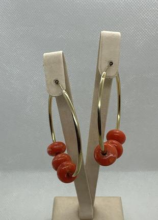 Серьги винтаж бижутерия