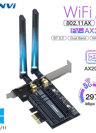 Wifi 6 адаптер fenvi fv ax3000
