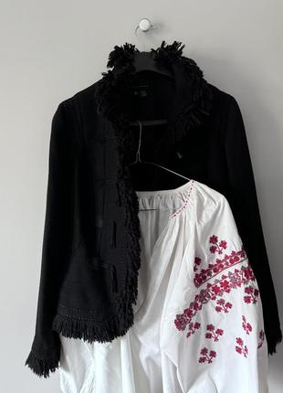 Шерстяной пиджак zara