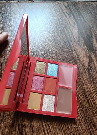 Бренд номер 7 warm embers косметический набор палетка для губ и тени оригинал