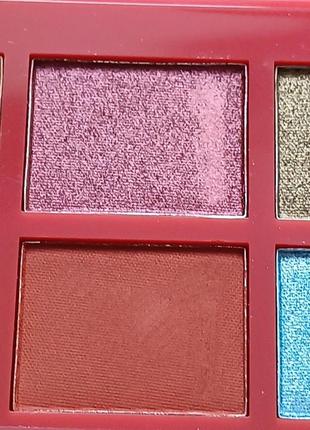 Бренд номер 7 warm embers косметический набор палетка для губ и тени оригинал