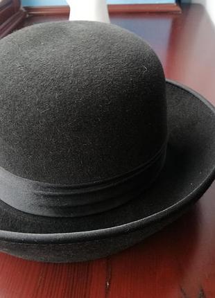 Елегантний капелюх р.58-60 см фетр з кролячим пухом2 фото