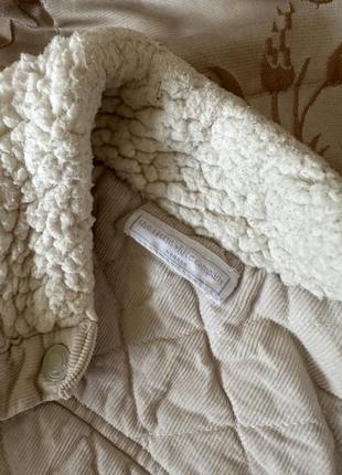 Курточка медведик двусторонняя the white company 2-3 года3 фото