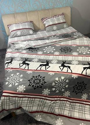 Постільна білизна байкова фланель