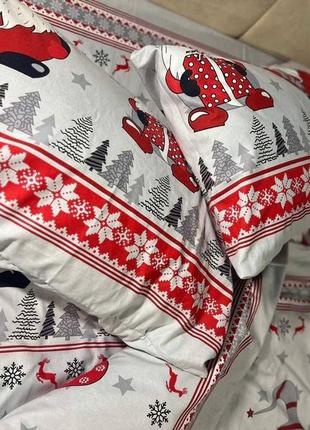 Постільна білизна байкова фланель