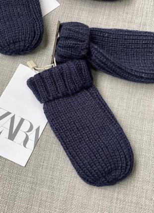 Детские перчатки zara