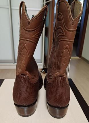 Сапоги ковбойские ящерица tecovas