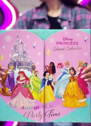 Disney princess адвент календарь принцессы дисней оригинальный мерч
