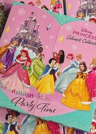 Disney princess адвент календарь принцессы дисней оригинальный мерч