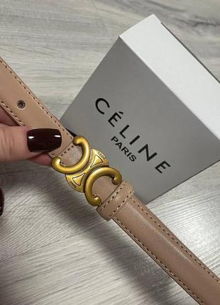 Ремень 2см натуральная кожа + коробка, ремень женский из кожи бордовый медь китайский, кож...