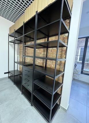 Стелаж металевий.