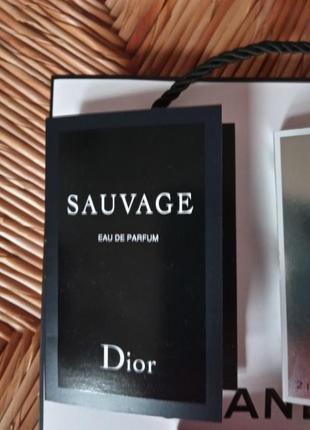 Миниатюры dior sauvage karl lagerfeld iconic edp