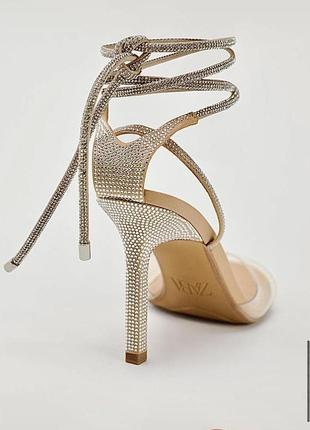 Туфли босоножки zara