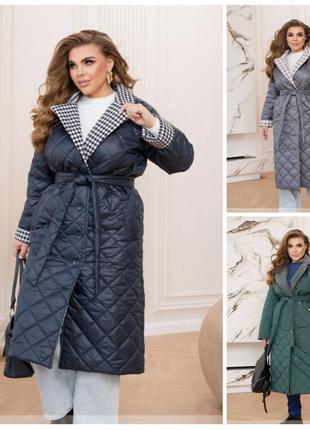 Стильные стеганые пальто