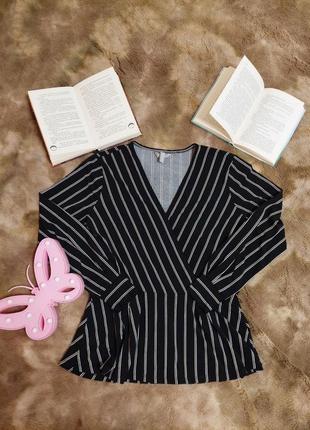 Блуза в полоску