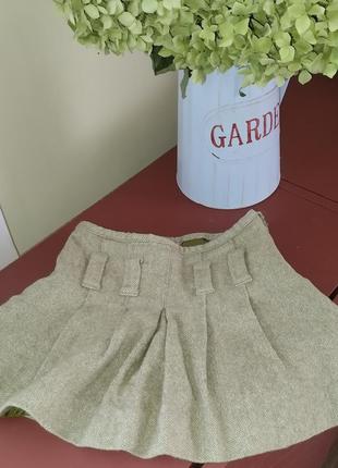 Юбка для девочки теплая юбка