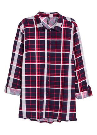 Клетчатая рубашка, актуальная стильная рубашка в клетку h&m