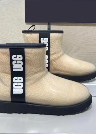 Ugg mini clear водонепроникні уггі угі угги водонепроницаемые угги