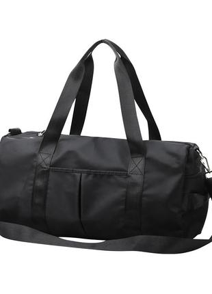 Спортивная сумка lesko 1890 black для активного отдыха и занятий спортом с отделом для вещей водонепроницаемая